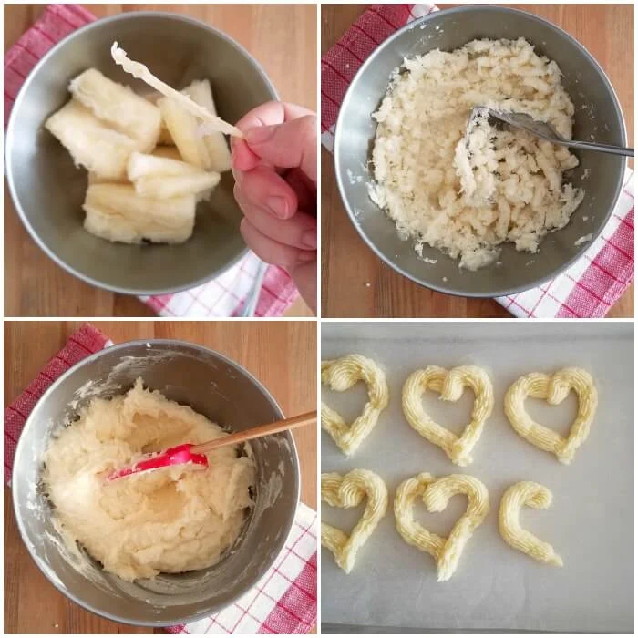 Proceso de elaboración de los churros de yuca sin gluten