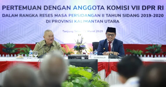 Gubernur Irianto Desak Komisi VII Turut Membantu