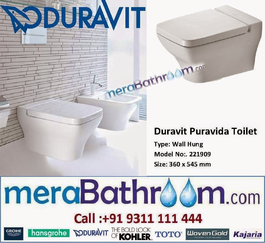  Duravit Puravida Wall Hung WC Seat- 221909