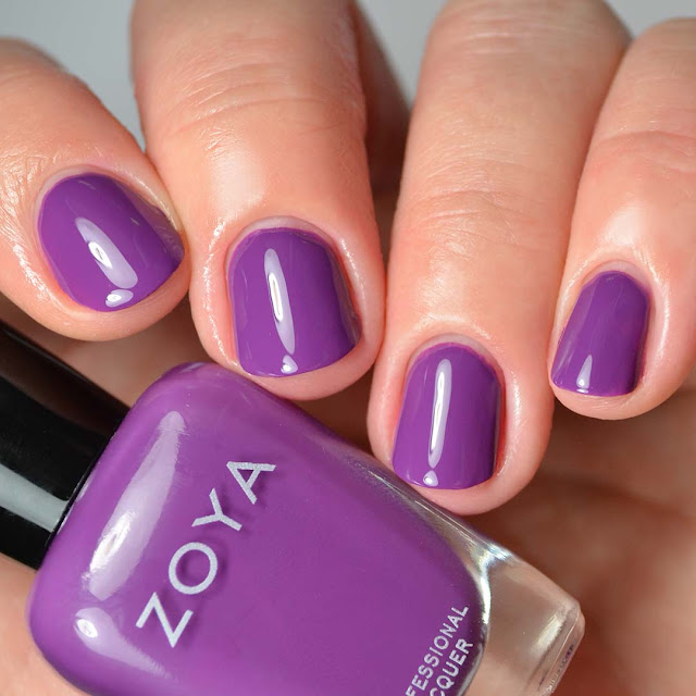 purple nail polish