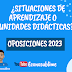 ¿Situaciones de aprendizaje o Unidades didácticas en las oposiciones de 2024-2025?