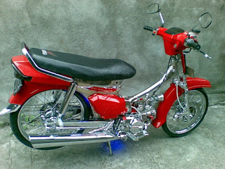 Modifikasi motor Honda grand