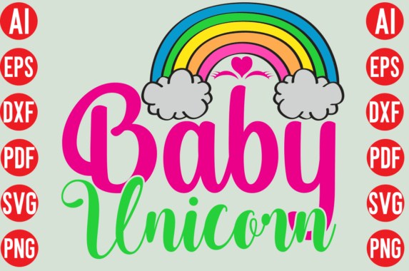 DIY Unicorn Themed Party Decorations with Free SVG Cut Files