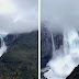 Vídeo de la gran masa de hielo que  se desprendió de un glaciar en un parque nacional de Chile