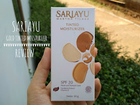 sariayu tinted moisturizer