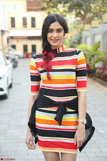 Adha Sharma in a Cute Colorful Jumpsuit Styled By Manasi Aggarwal Promoting movie Commando 2 (25).JPG