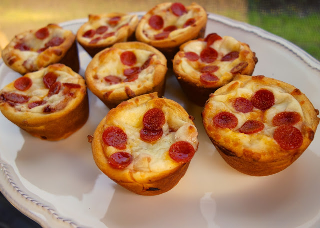 Deep Pan Pizza Cupcakes