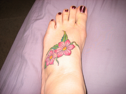 Games Tattoo Design Foot Tattoo Women foot tattoo designs for women