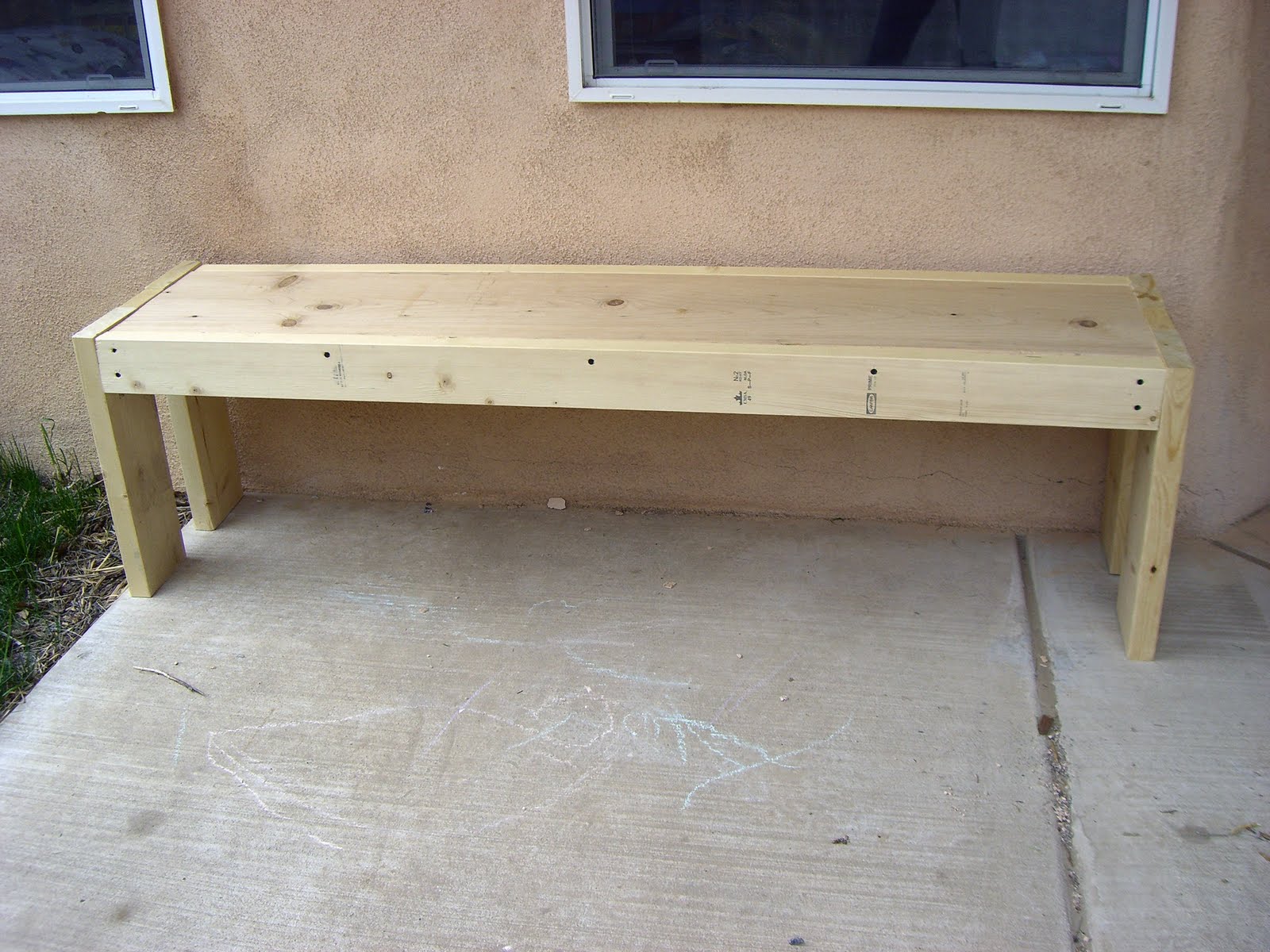 Home. Kids. Life.: How To Build a Bench....Hint....No Children