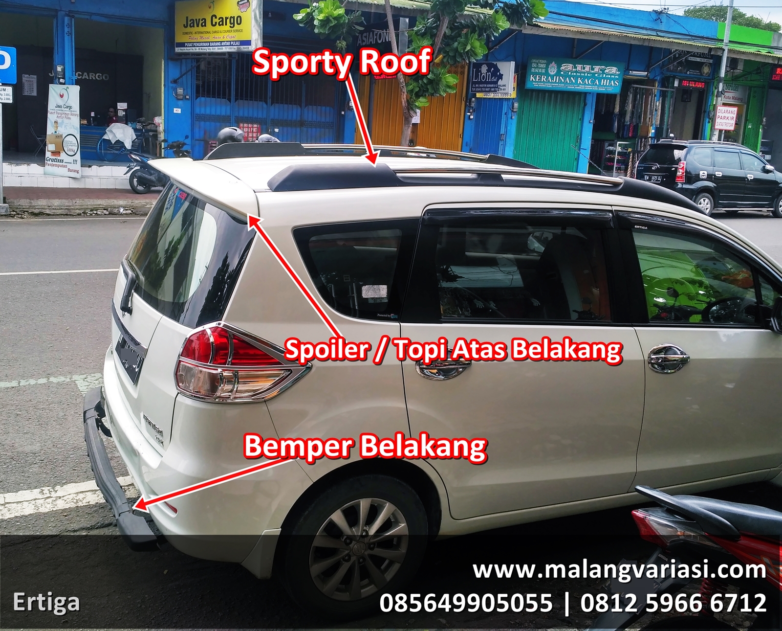 Jual Aksesoris Variasi Mobil All Varian Ertiga Malang 