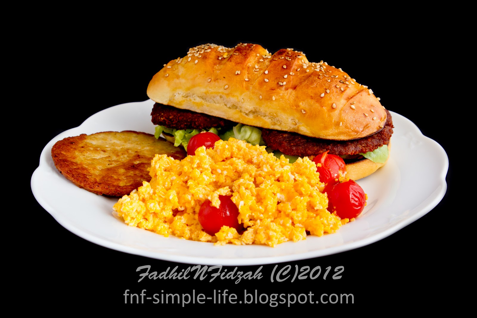 FnF Simple Life: Breakfast Burger Ramli @ Nihon