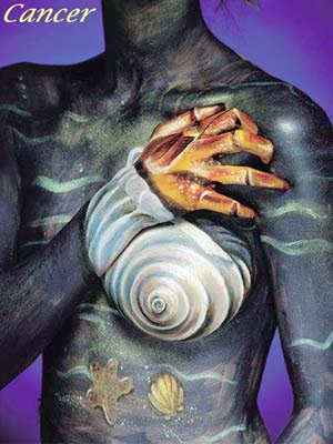 Zodiak Body Painting