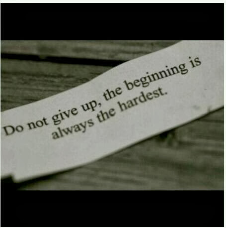 Don't Give up