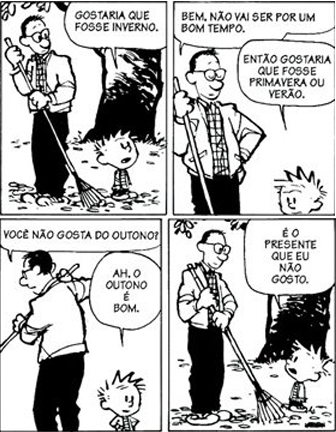 Comparando com a nossa realidade...