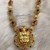 Ruby emerald light weight necklaces