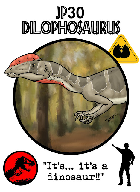 Jurassic Park 30th Anniversary: Dilophosaurus
