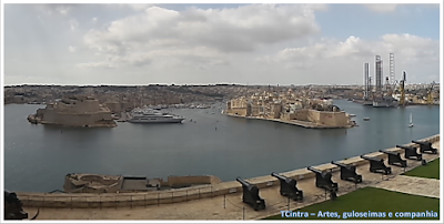 Tree Cities; Valeta; Malta; três cidades; Senglea; Birgu; Upper Barrakka Gardens; jardins superiores; 