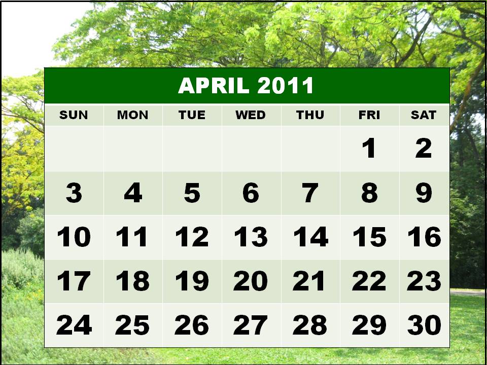 2011 calendar april easter. April+2011+calendar+