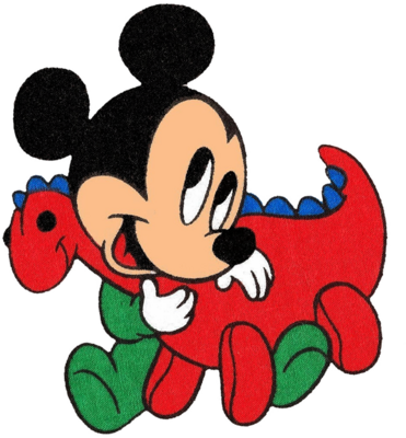 Disney Mickey Mouse Bebe Imagui
