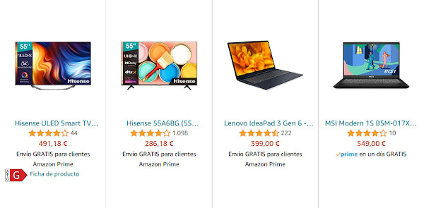 chollos-15-05-23-amazon-catorce-excelentes-ofertas-laptops-week-cuatro-tvs-hisense