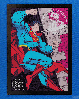 1993 SkyBox : DC Cosmic Teams Wizard Promo - Superman