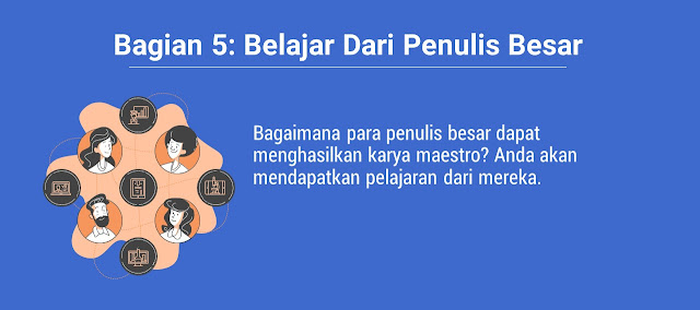 Belajar dari penulis besar