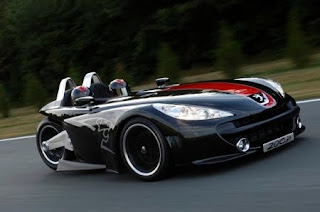 Bike, Can-Am Spyder, car, meets, Renault, riders, sports, Three-Wheeled 