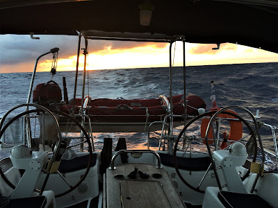 Jeanneau 45 cockpit