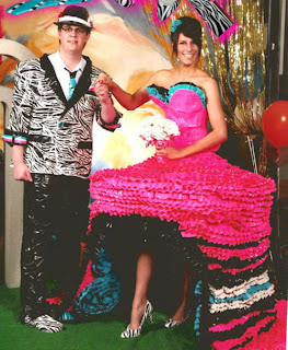 Fantastic Duct Tape Prom Couples