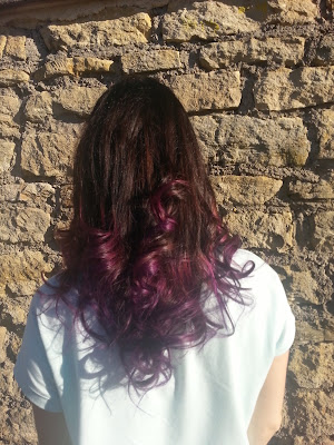 Purple ma vie , violet mes cheveux