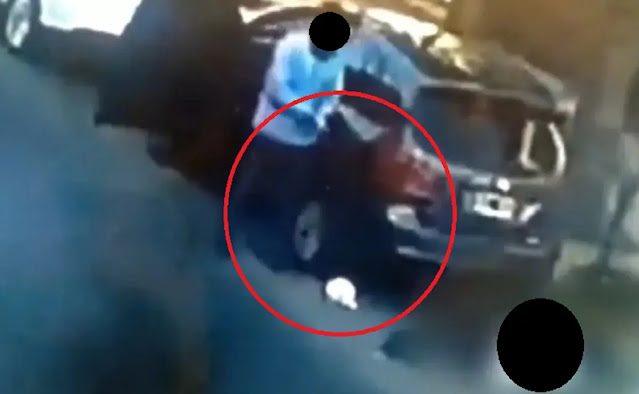 Video: Ulises de 19 años, saco un arma de juguete para robar una camioneta pero le sacaron una de verdad y ahora esta en el cielo