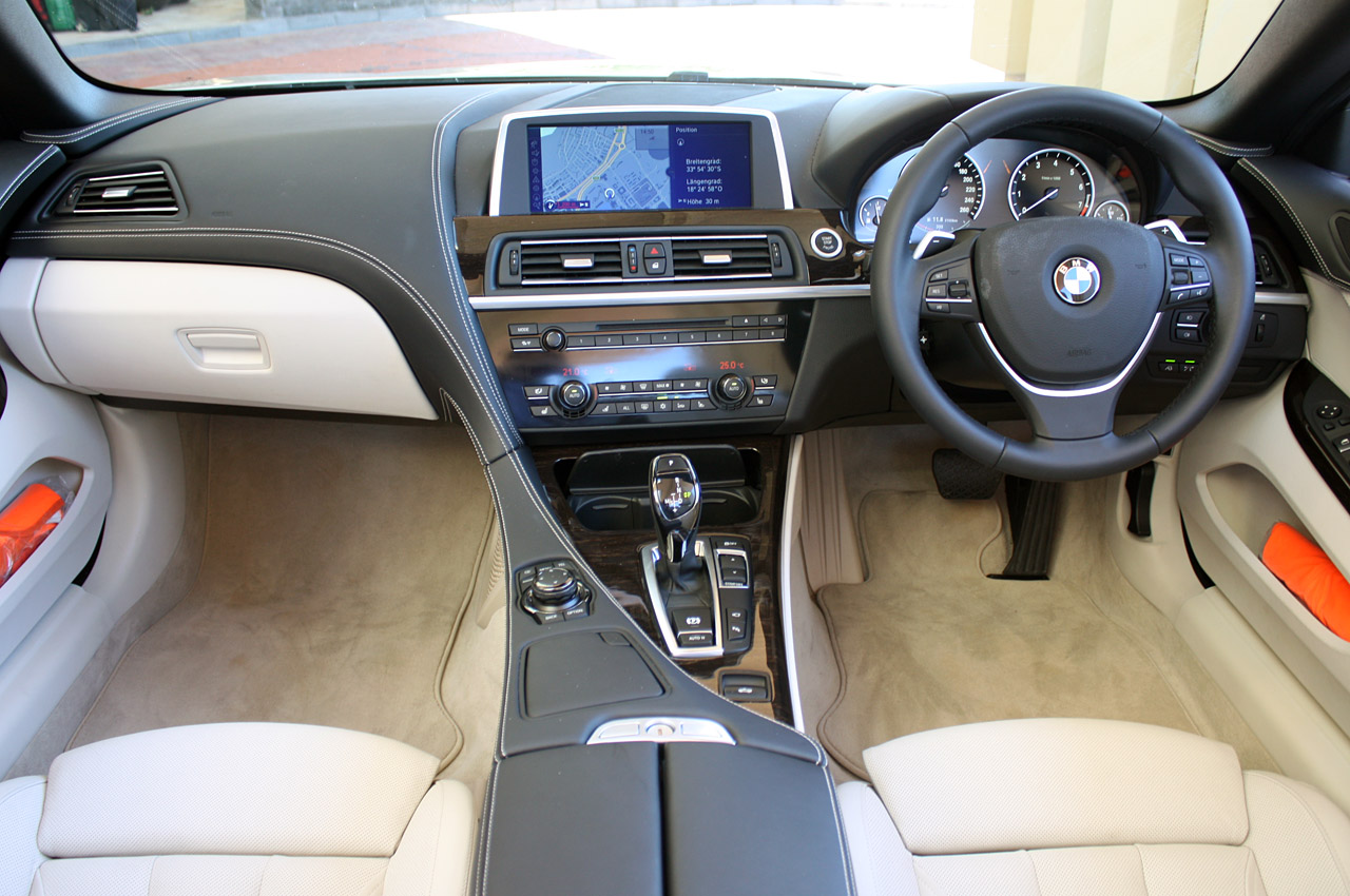 2012 BMW 6 SERIES CONVERTIBLE INTERIOR DESIGN