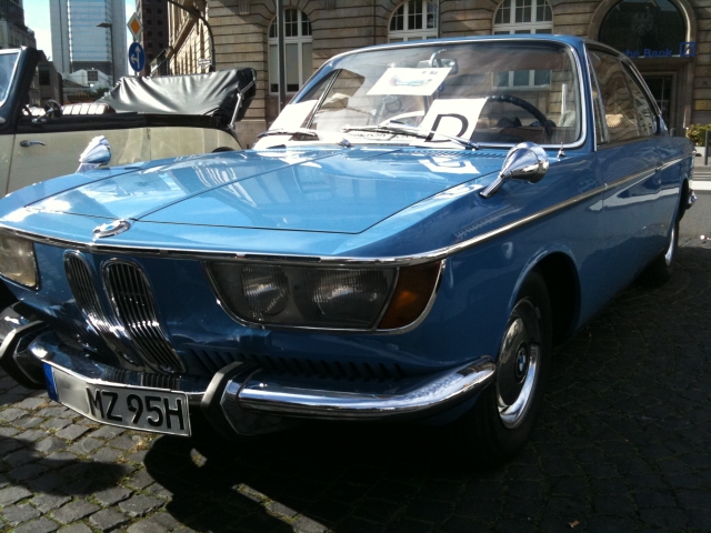 BMW 2000 CS Bavaria at it's best Posted by The Motorialist at 423 AM