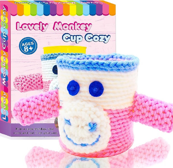 Cozy Cup Animal Crochet Kit
