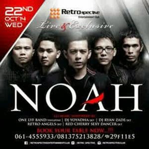 NOAH Live & Exclusive di Retro Medan