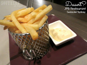 JPB Restaurant Review Swissotel Sydney - Side of Fries 