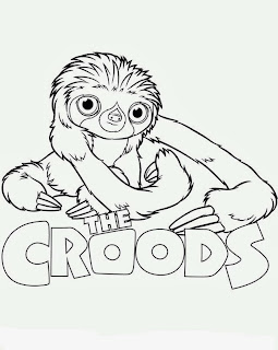 Desenhos de Os Croods para Colorir