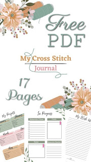 Free Cross Stitch Printable Journal