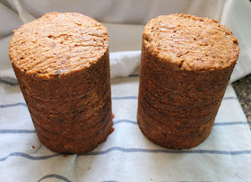 Food Lust People Love: A quick bread cooked on the stovetop? Yes, it’s not only possible, but I highly recommend it! This steamed apple date bread is so easy to make and it is chock full of flavor with sticky dates, tart chopped apple and brown sugar. Enjoy these two little loaves simply sliced or toasted and buttered. Either way, they are perfect for breakfast, coffee breaks, snack or teatime.