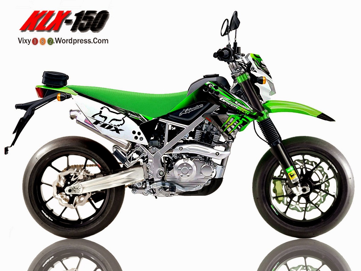 Koleksi Modifikasi Motor Trail Kawasaki Klx 150 Terupdate Velgy Motor