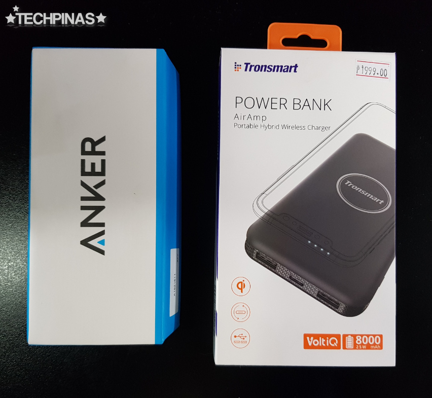 Anker Powerbank Travel Charger, Tronsmart Wireless Powerbank