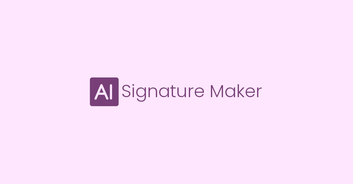 AI Signature Maker