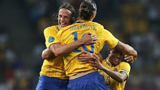 Amazing Goal by Ibrahimovic | Sweden 2-0 France