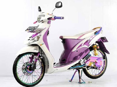 47 Foto Gambar Modifikasi Motor Yamaha Mio Sporty Terbaik
