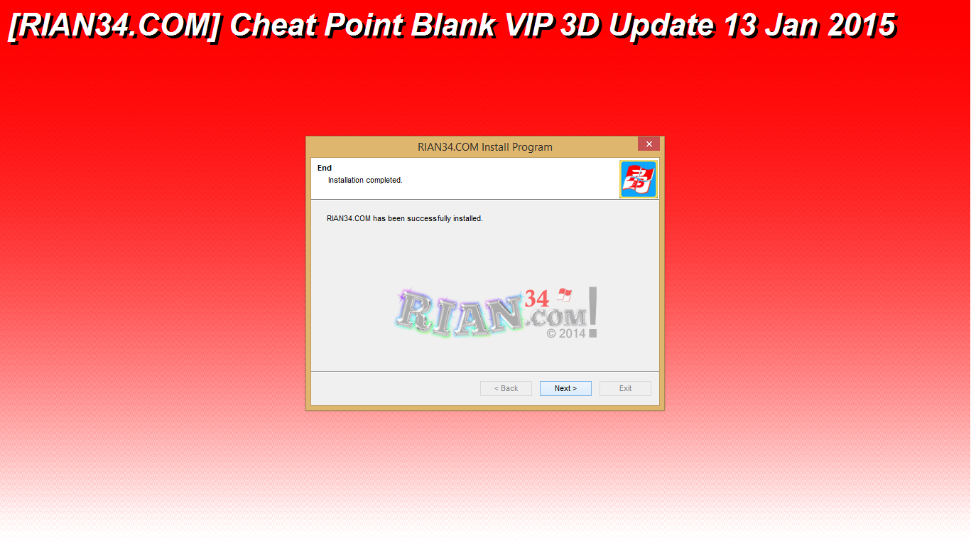 Cheat Point Blank VIP 3D Update 14 Januari 2015 ~ TSARSOFT