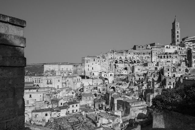 Panorama di Matera da Caca Cava