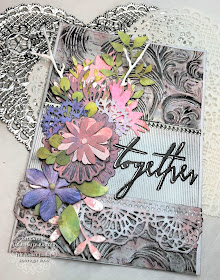 Sara Emily Barker https://sarascloset1.blogspot.com/2019/07/togethera-metallic-wedding-card-for.html Tim HOltz 3D Embossed Wedding Card 9