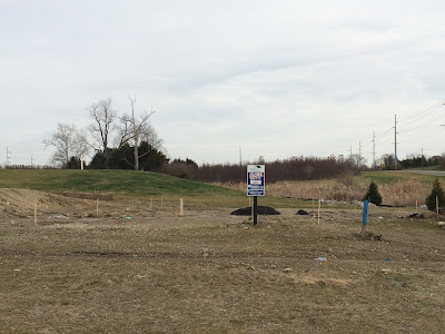 Ryan Homes lot Staked