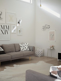 sofa gris