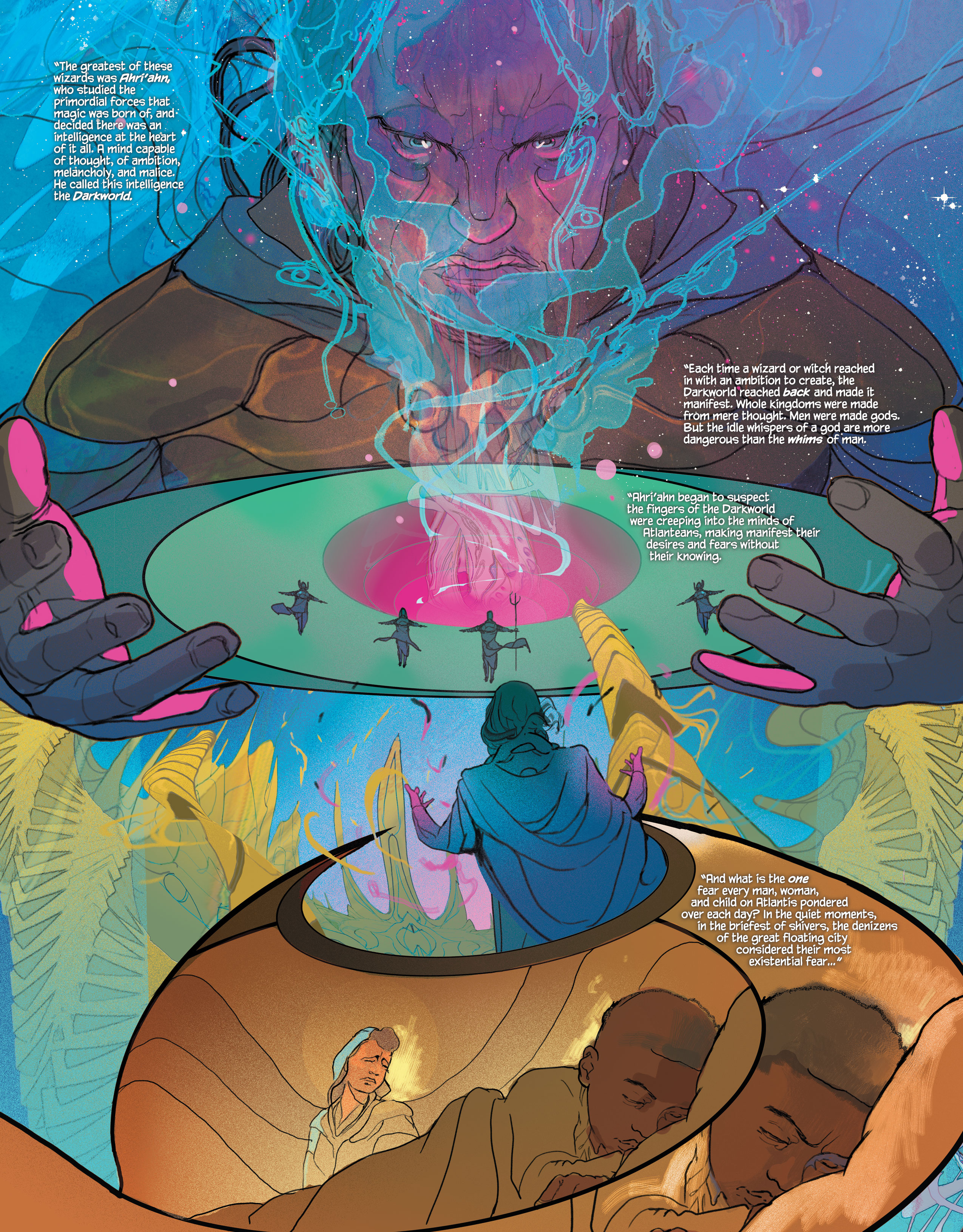 George Hanbury vertalen Sophie Weird Science DC Comics: Aquaman: Andromeda #3 Review